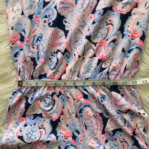 Lilly Pulitzer Lula Romper ruffle sleeve - Picture 15 of 16